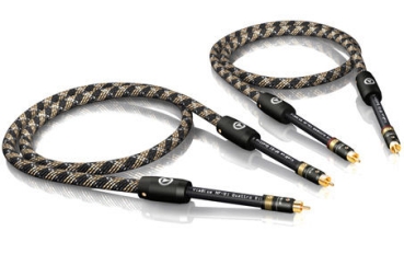 Viablue NF-S1 Silver Quattro RCA Mono Cinch Kabel (1 Paar)