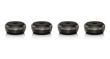 Viablue UFO Absorber black schwarz 4Stk.