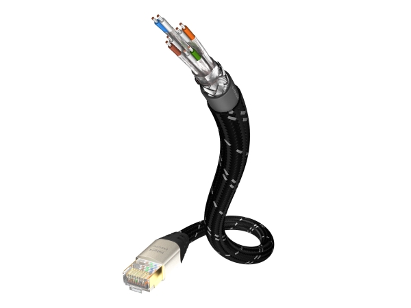 Inakustik Exzellenz CAT6 Netzwerkkabel RJ45  RJ45; SF-UTP