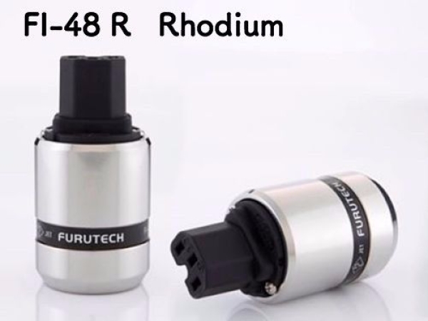Furutech FI-48 R  Kaltgerätebuchse Rhodium (1 Stk.)
