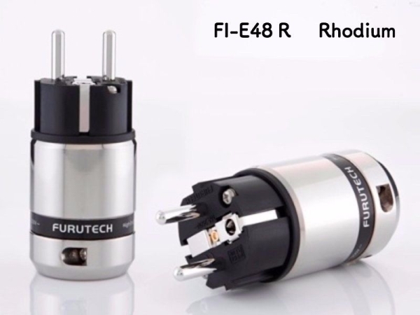 Furutech FI-E48 R  Netzstecker Rhodium (1 Stk.)