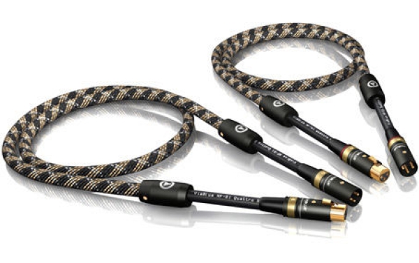 Viablue NF-S1 Silver Quattro Mono XLR Kabel (1 Paar)